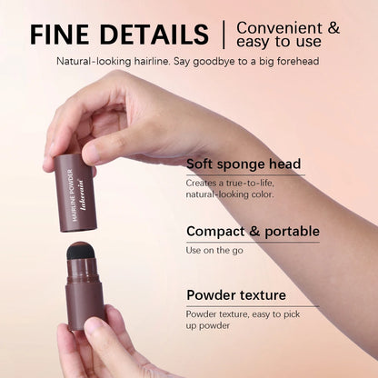 Stylo réparateur capillaire en stick : fibres pour des cheveux instantanément plus épais et plus fournis. 6 teintes pour hommes et femmes.