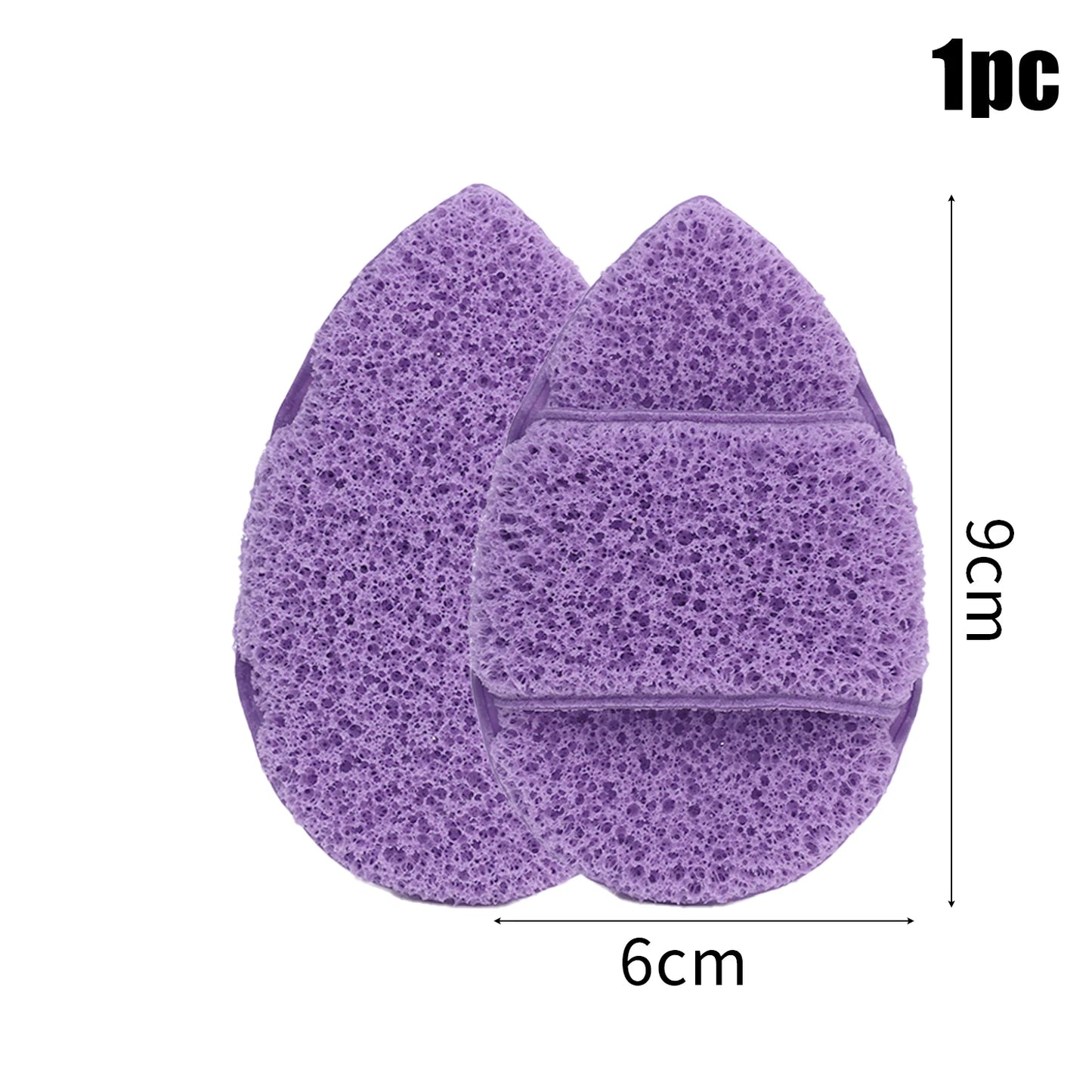 1-3pcs Exfoliating Face Wash Cleansing Sponge Blackhead Removal Makeup Remover Foam Puff Tool Deep Clean Pore Cleaner Skincare