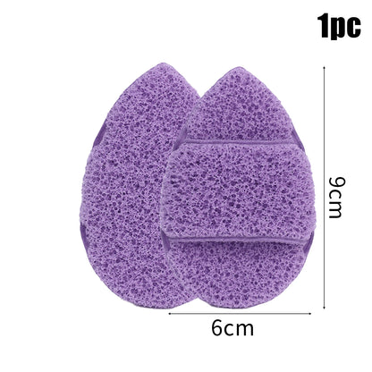 1-3pcs Exfoliating Face Wash Cleansing Sponge Blackhead Removal Makeup Remover Foam Puff Tool Deep Clean Pore Cleaner Skincare